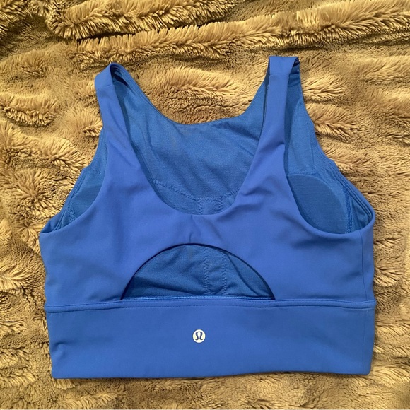 Lululemon Stronger as One Bra - Wild Bluebell 8 - Picture 2 of 3